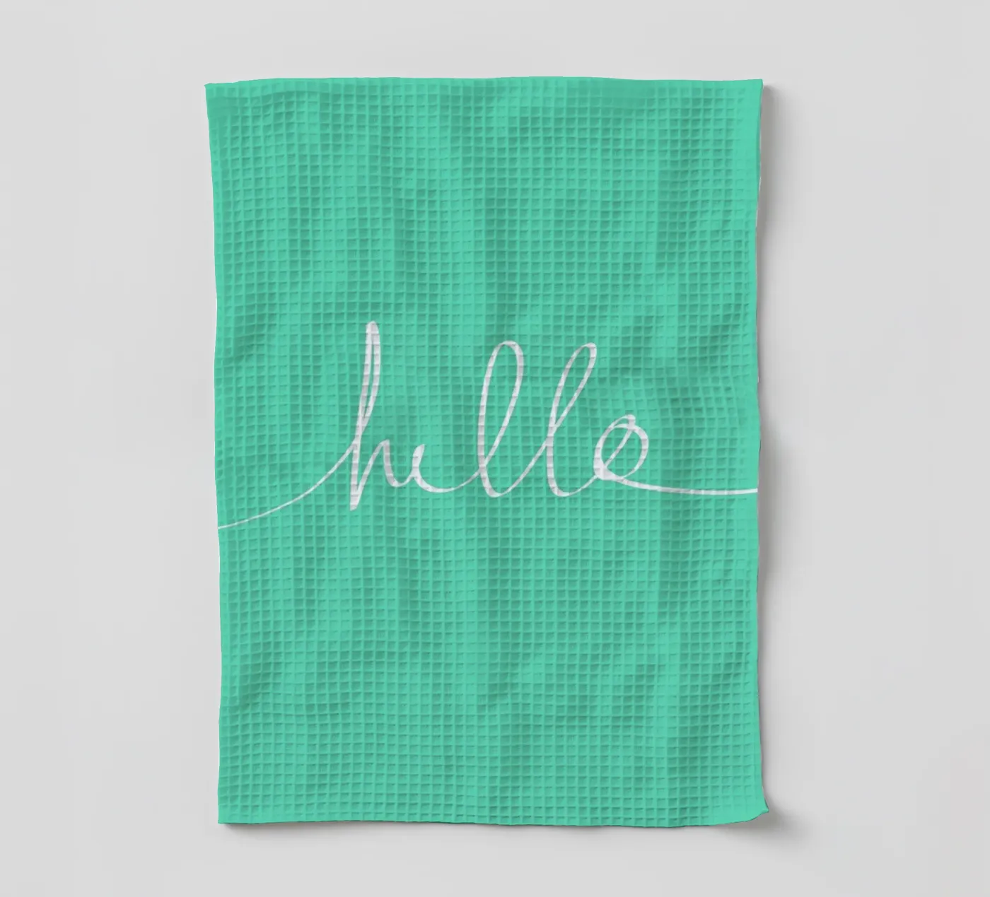 Hello Mint canovaccio da cucina da Leah Flores