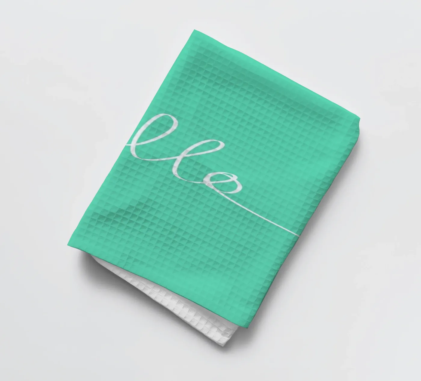 Hello Mint torchon de Leah Flores
