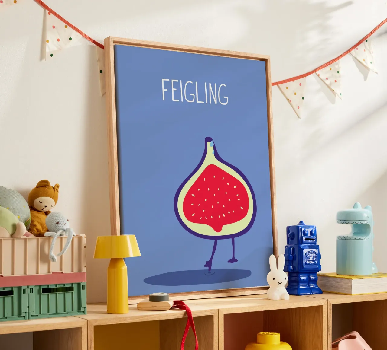 Feigling tela con Cornice a cassetta da Constanze Art Direction