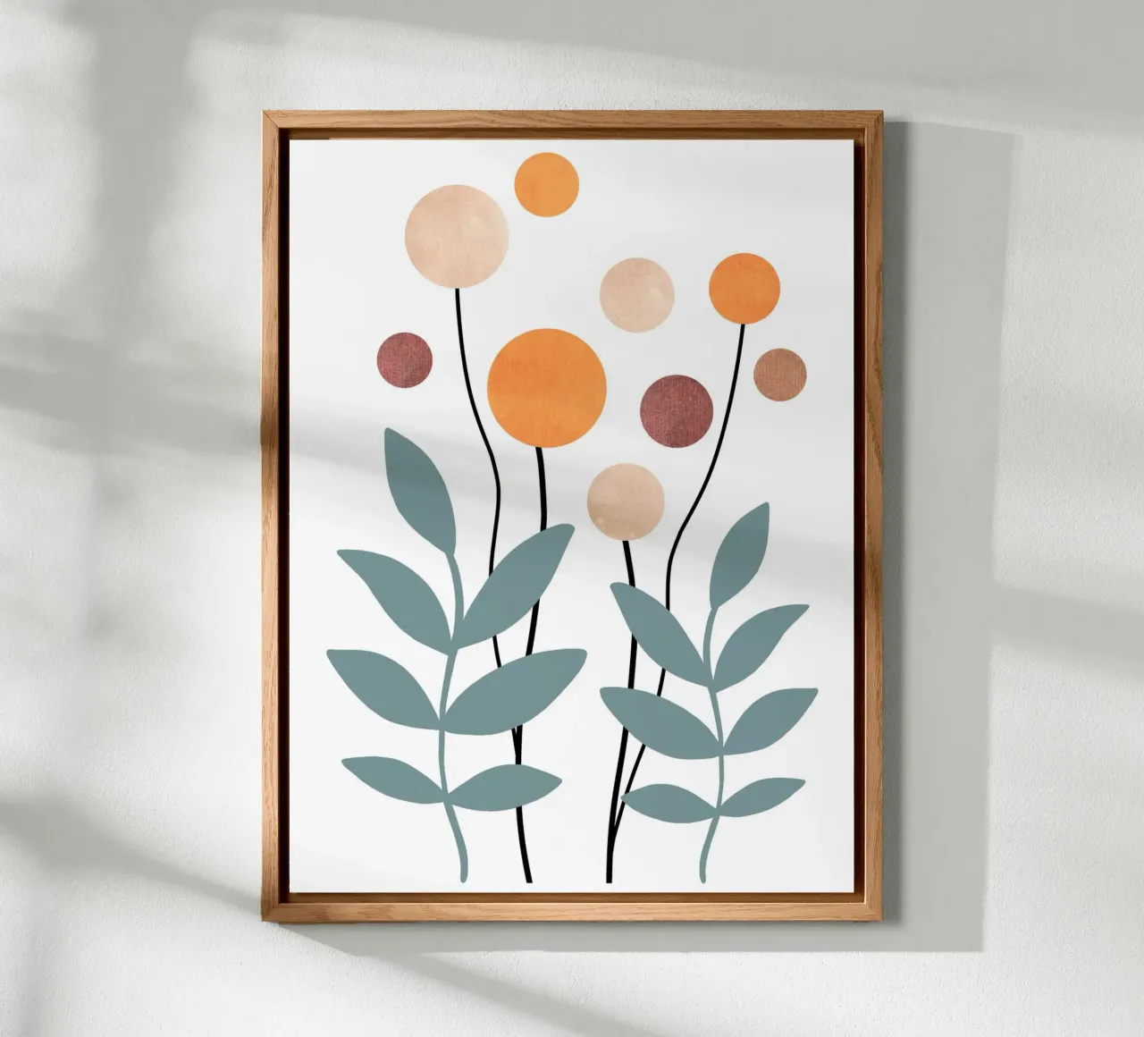 Blossom mid century alluminio dibond da BAINAI