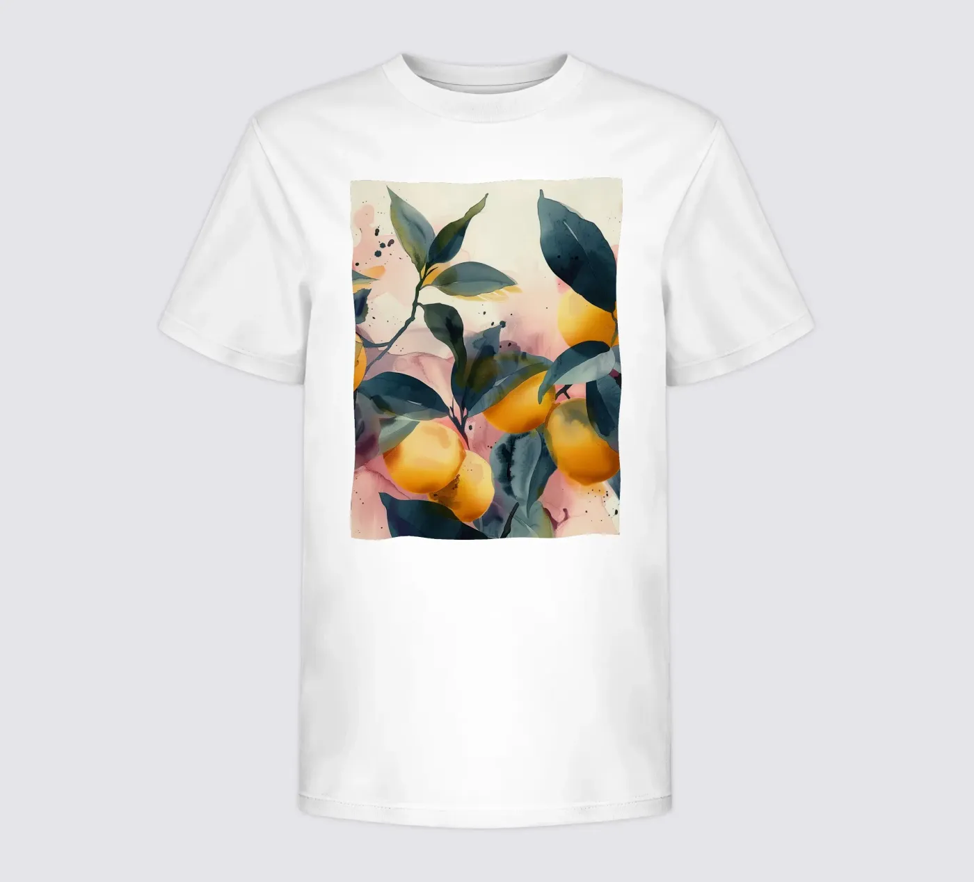 Lemon Branches t-shirt bambini da Hazia