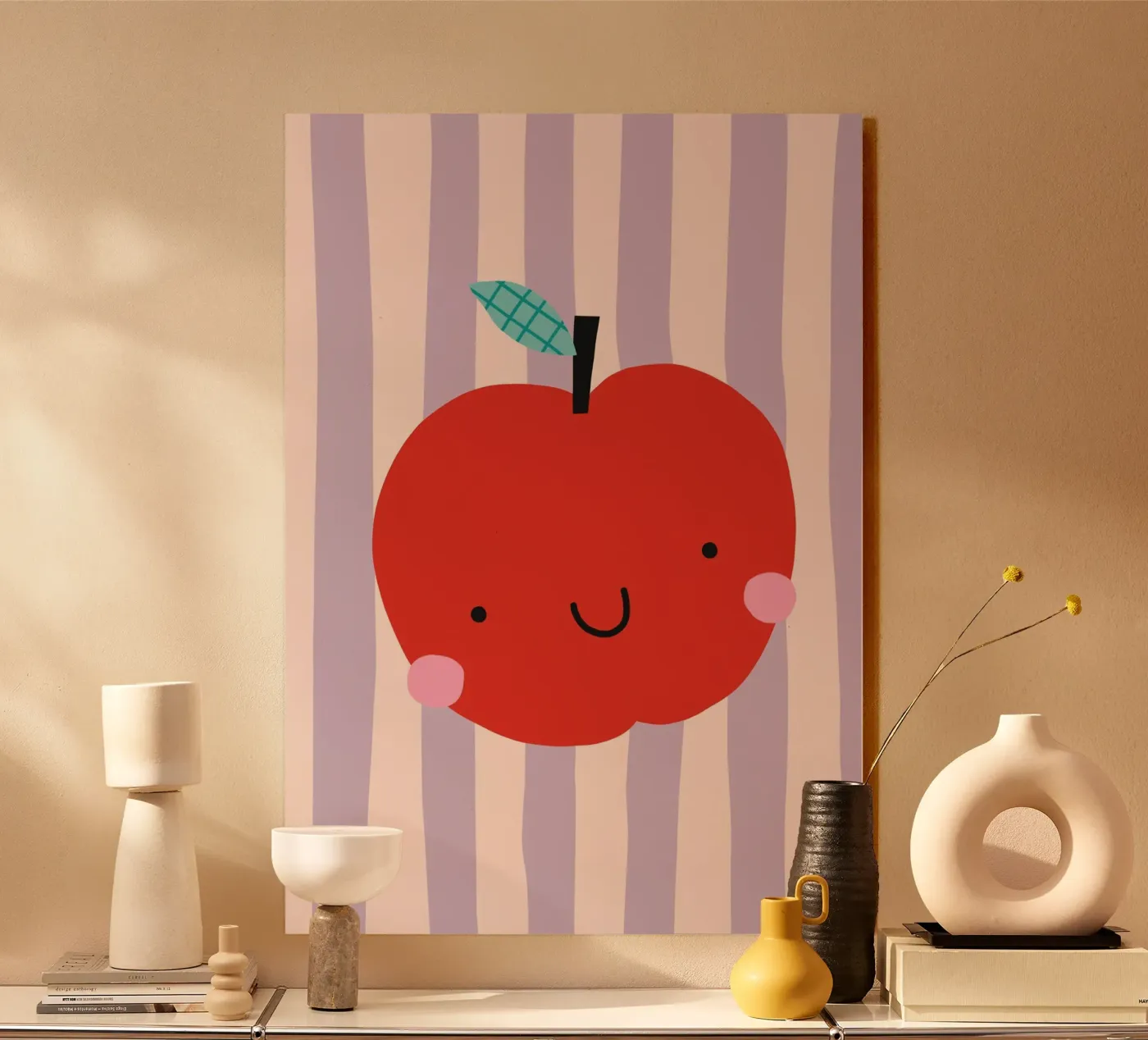 Apfel Smile plexiglass da PurePeachCleanLine