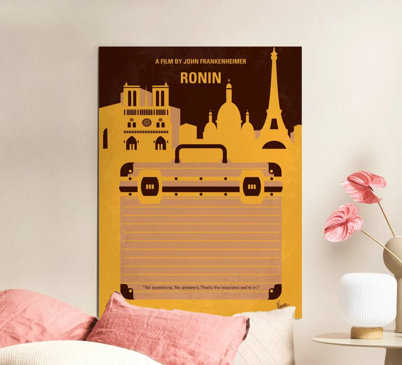 No801 My RONIN minimal movie poster poster da Chungkong