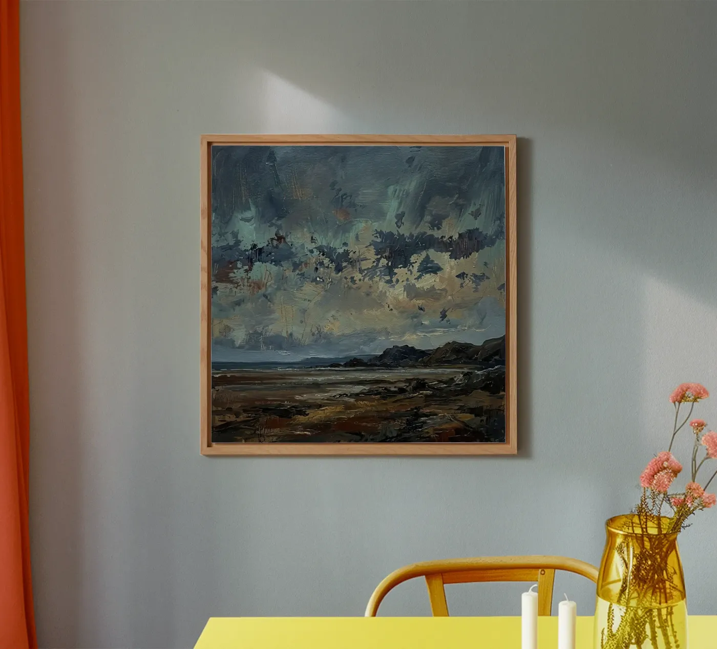 Brooding Teal Expanse forex plate by Moonless Aurora