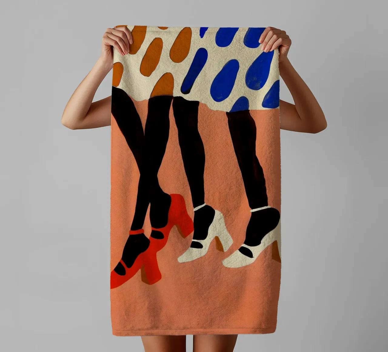 Shopping Day asciugamano da bagno da treechild