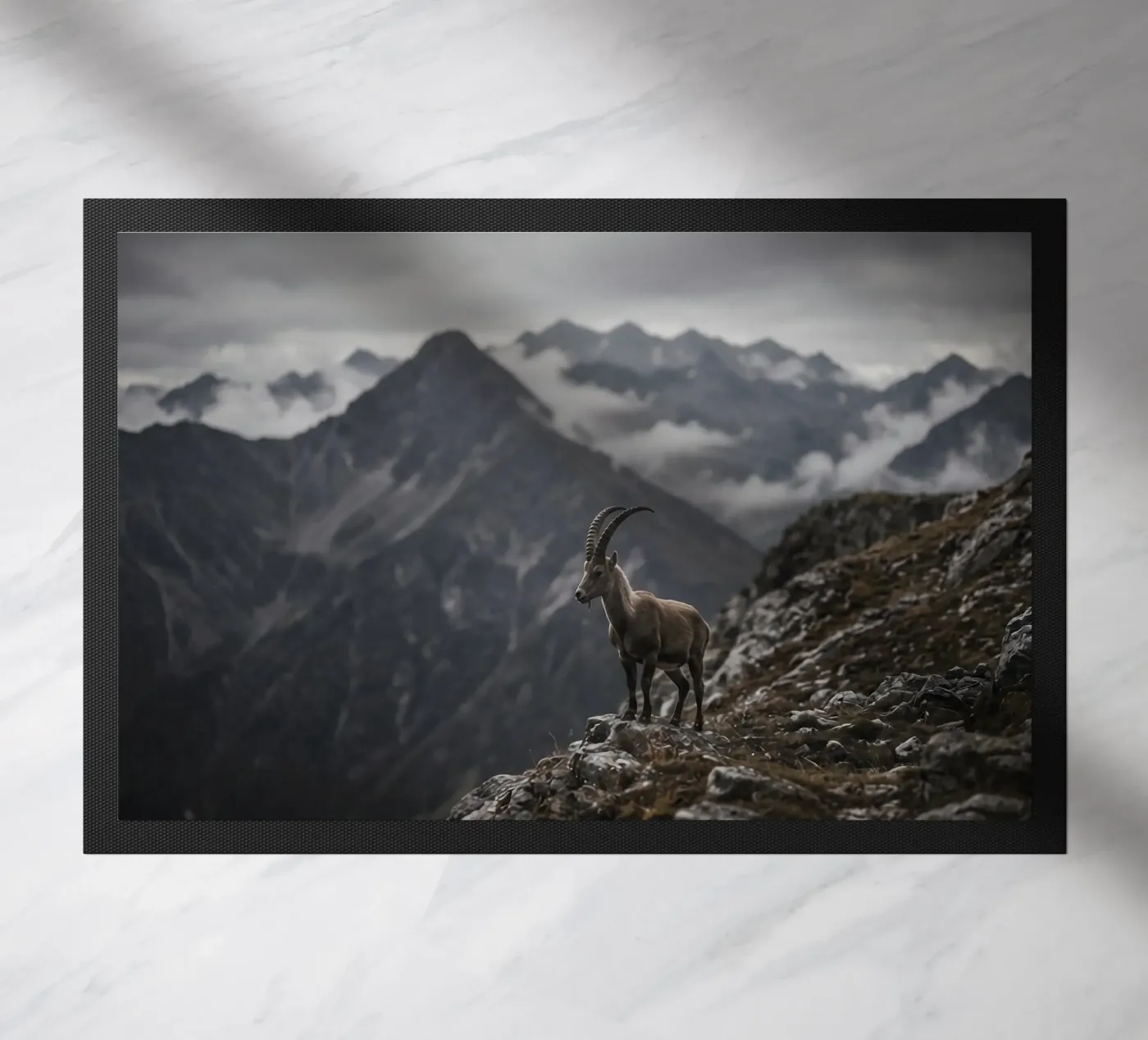 Berggeit deurmat van Studio Reverie