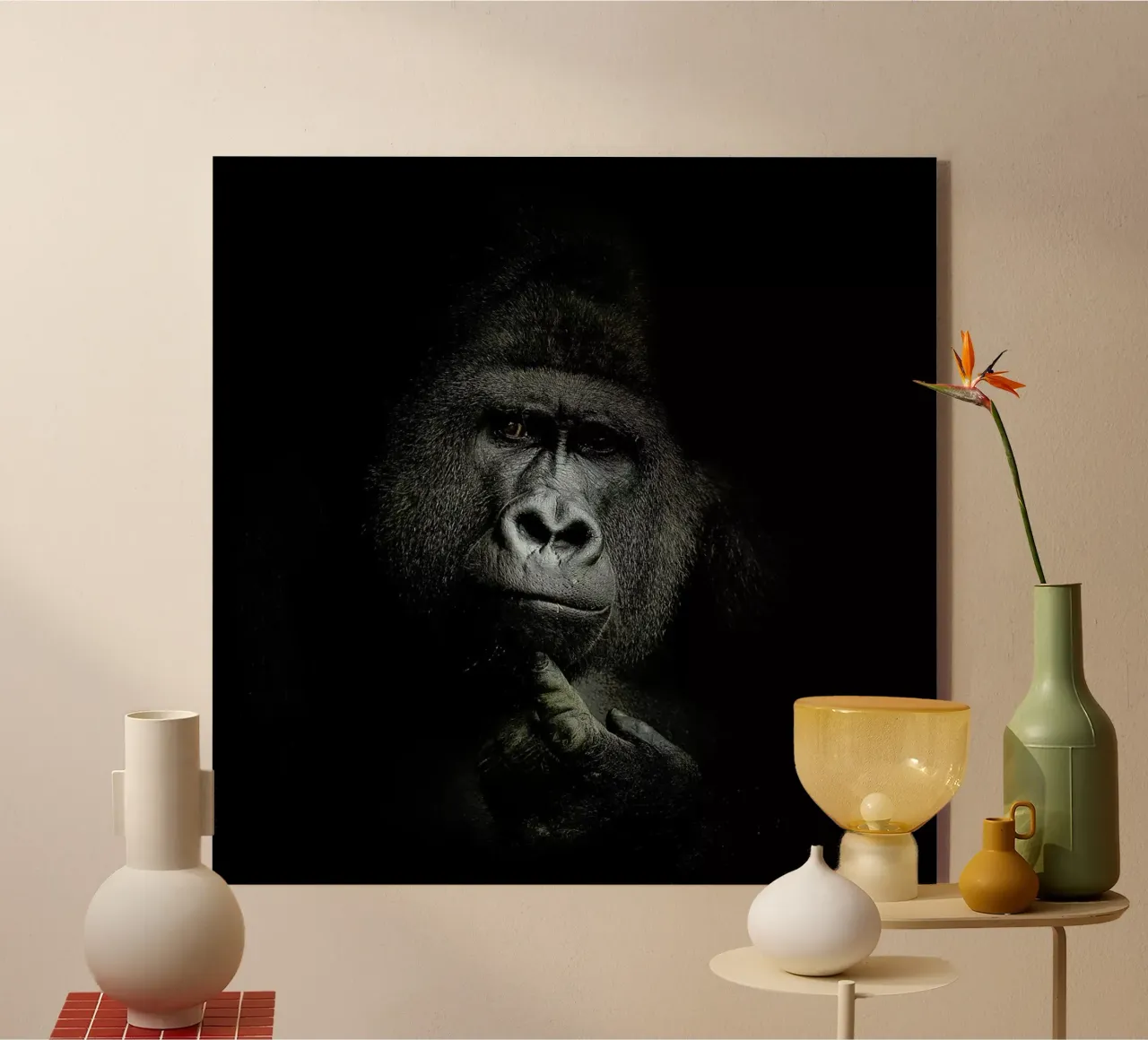 Ego Cogito, Ergo Sum - Antje Wenner - Braun plexiglass da Pictufy