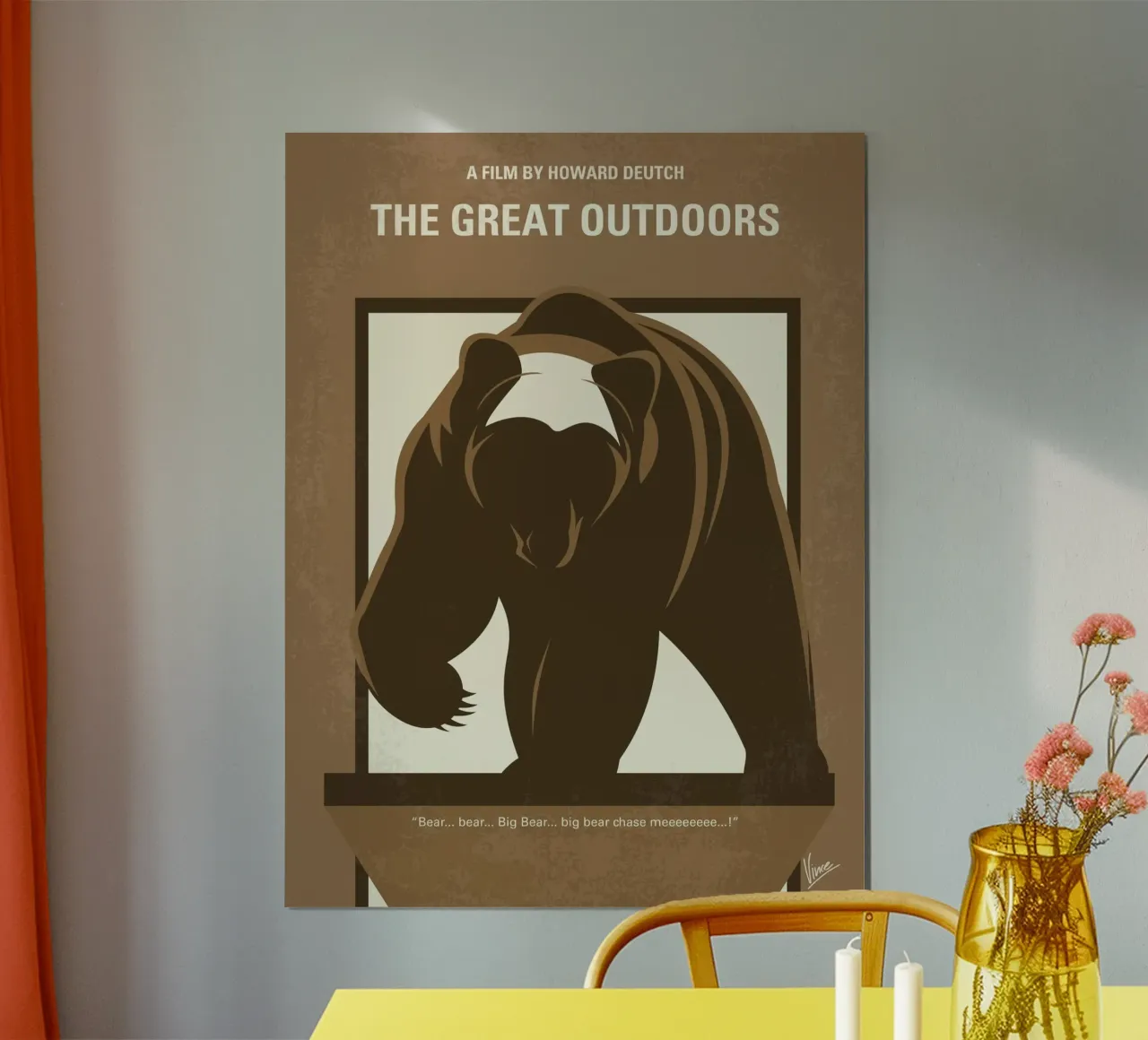 No824 My The Great Outdoors minimal movie poster poster van Chungkong