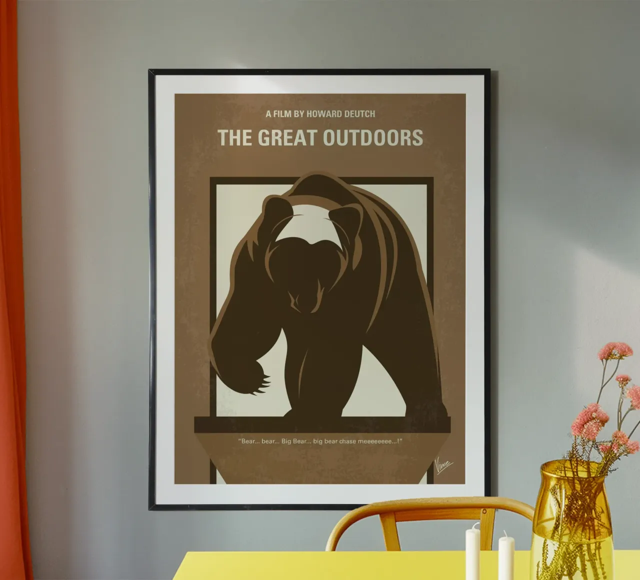 No824 My The Great Outdoors minimal movie poster poster van Chungkong
