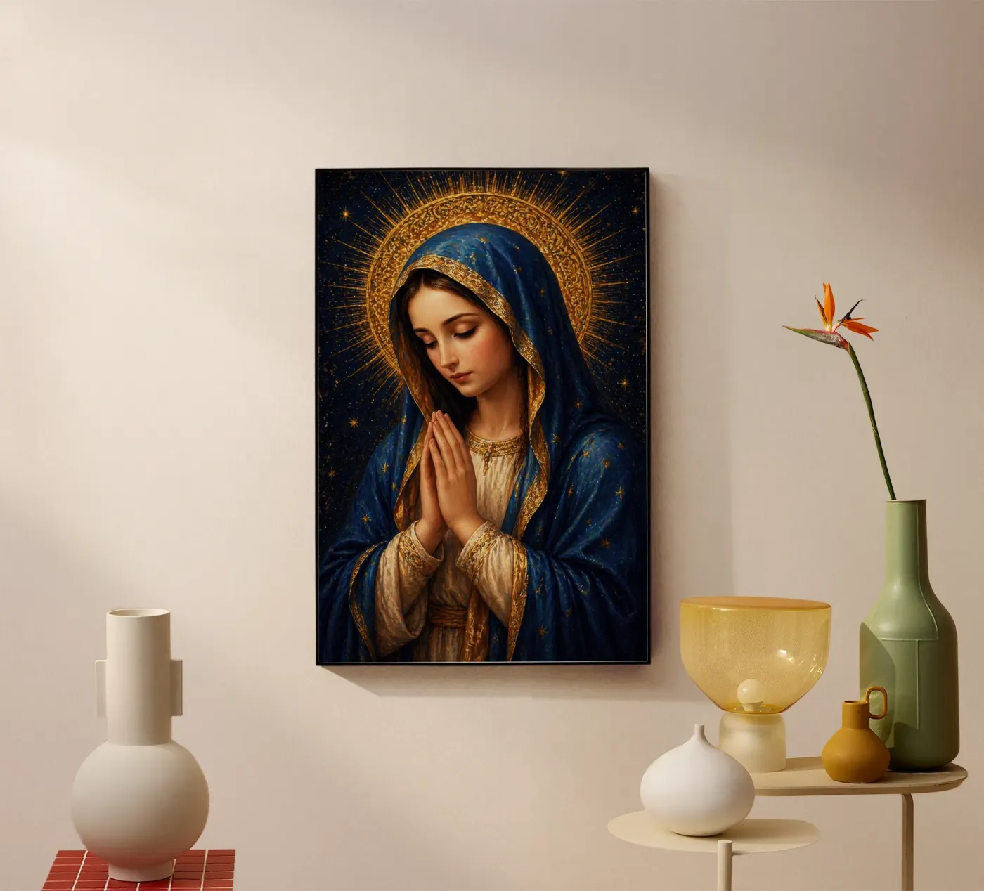 Sainte Mère plexiglas de Elinarts