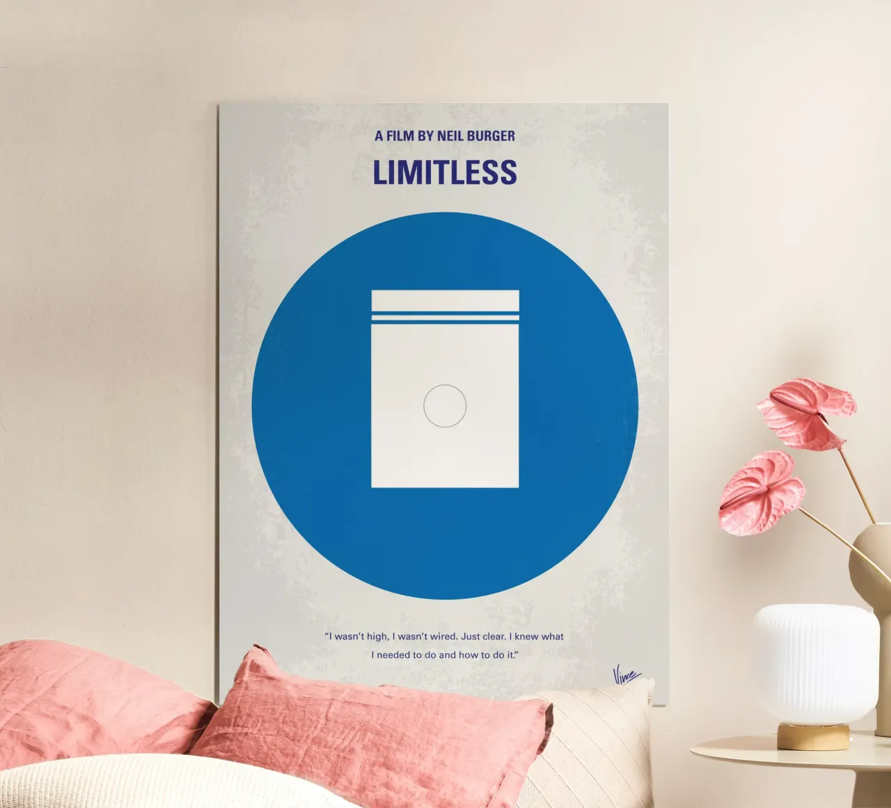 No828 My Limitless minimal movie poster Poster von Chungkong