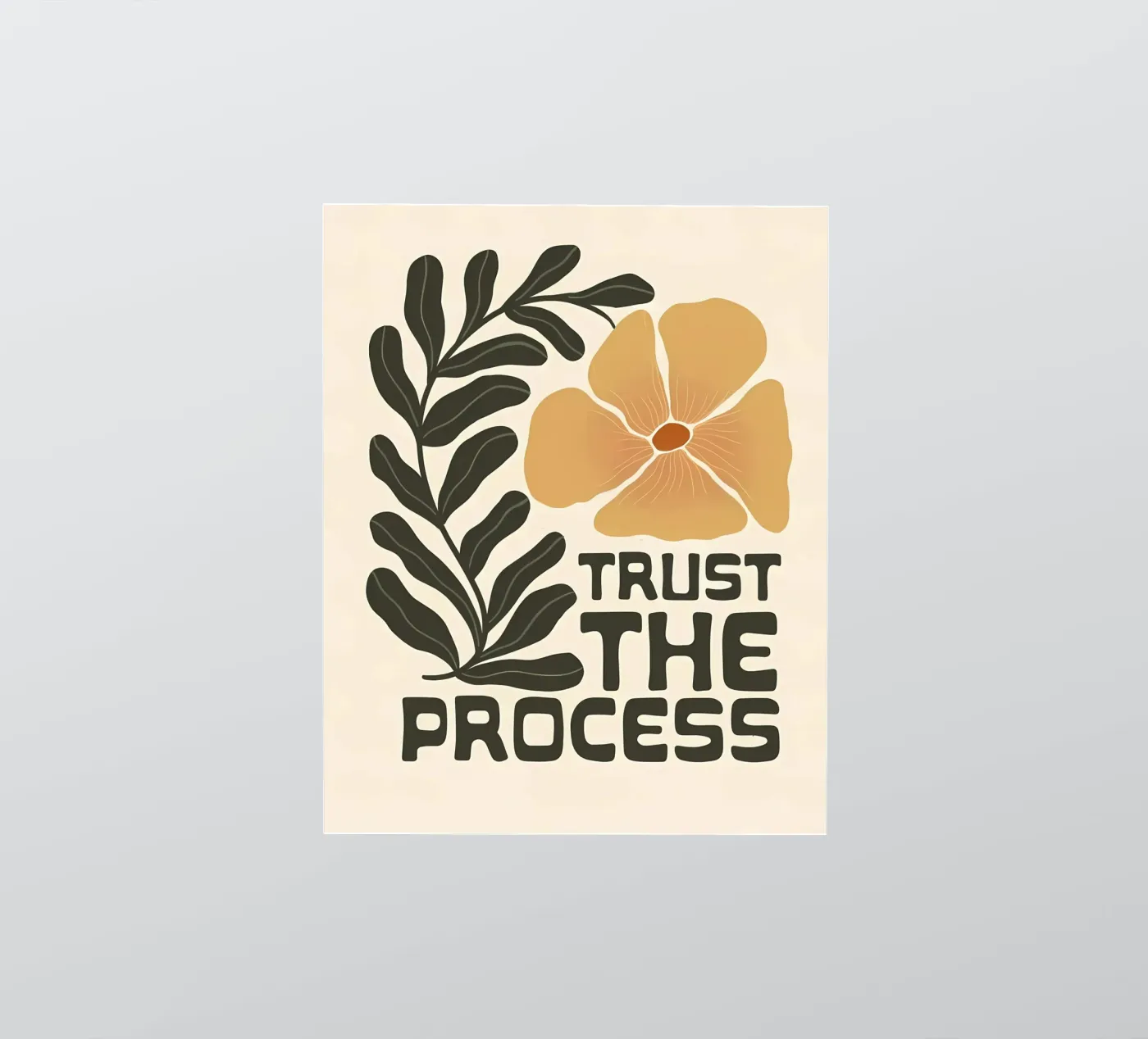 Trust the Process sticker by Isabella Wilson