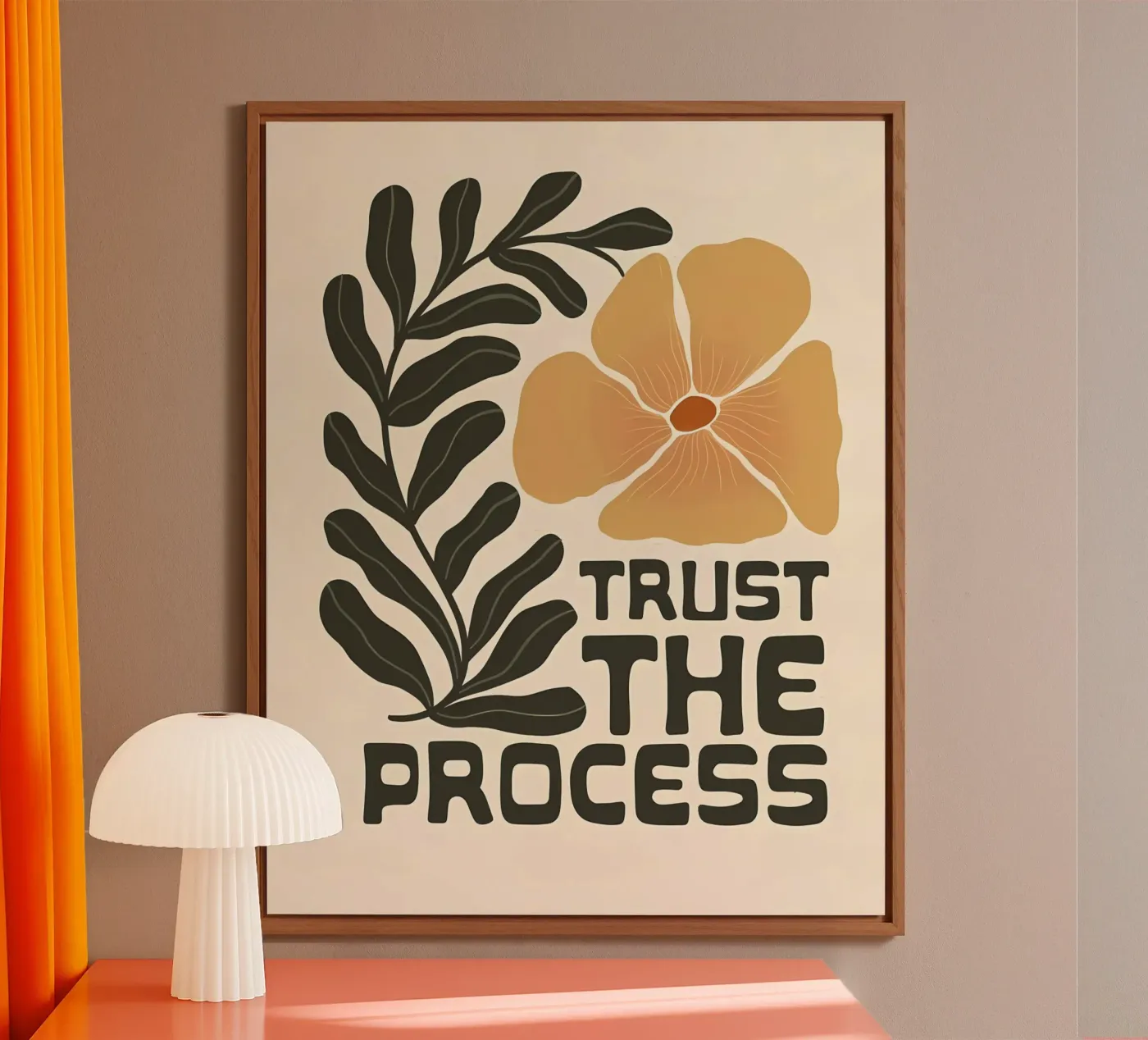 Trust the Process forex plate by Isabella Wilson