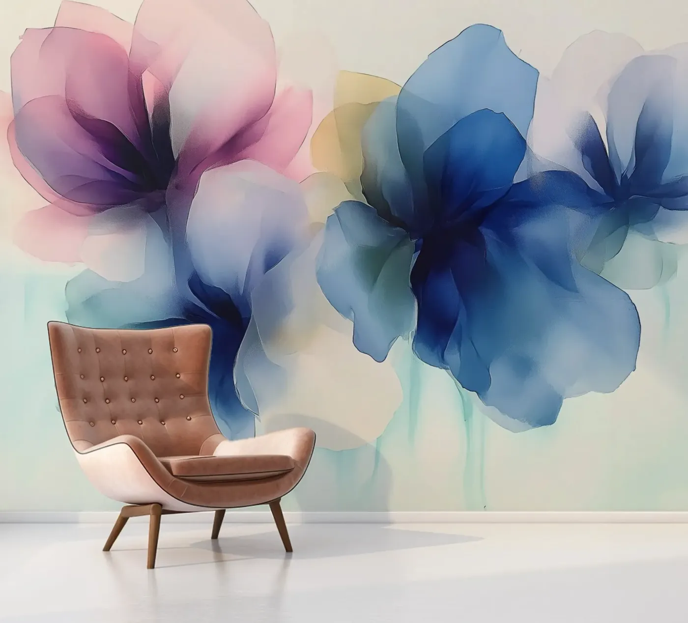 Translucent Blossoms fotobehang van Hazia