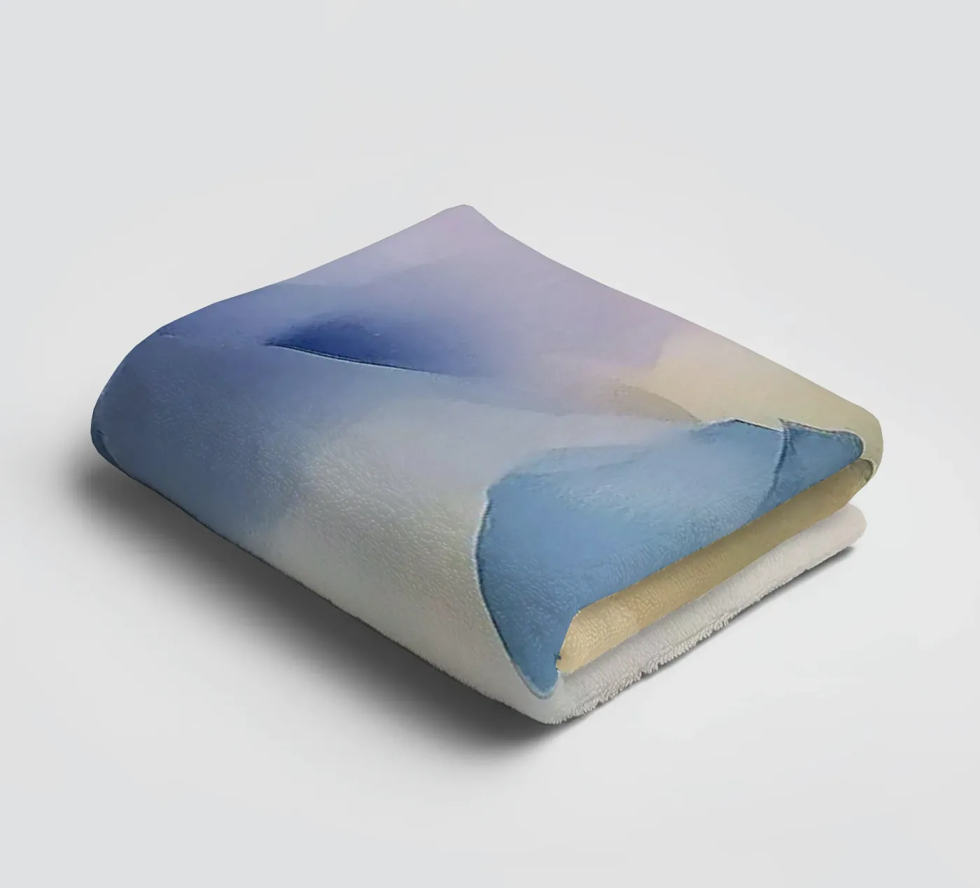 Translucent Blossoms towel by Hazia