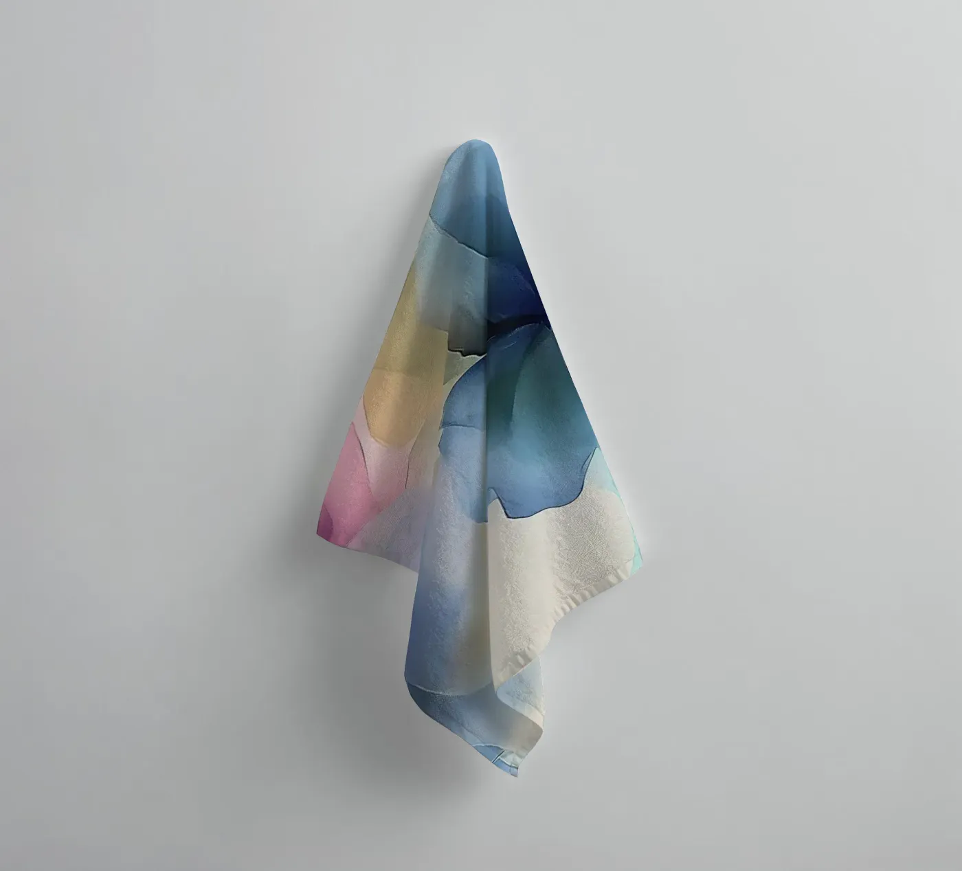 Translucent Blossoms towel by Hazia