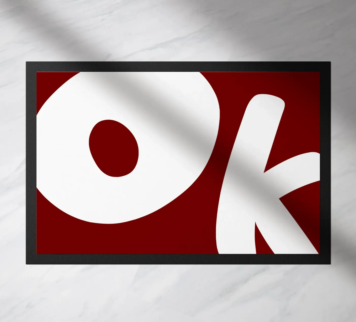 ok. Fußmatte von Pillips Studio