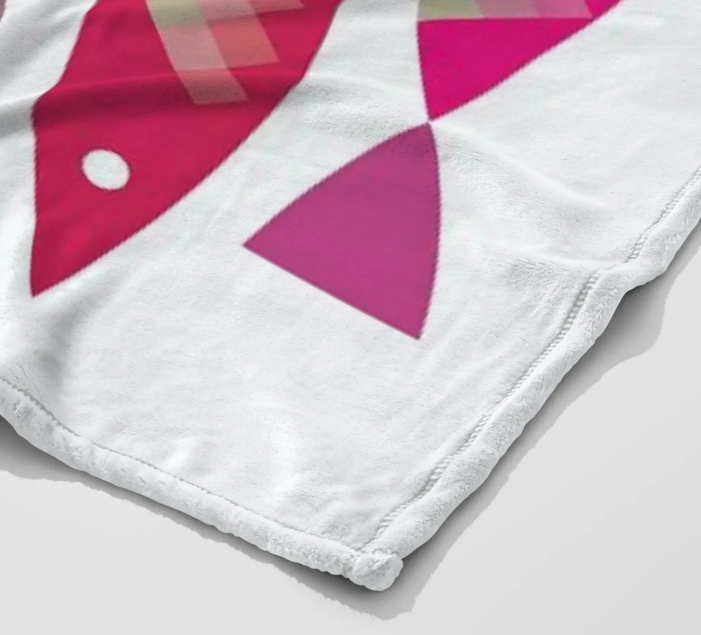 Fish 2 fleecedeken van Visual Philosophy