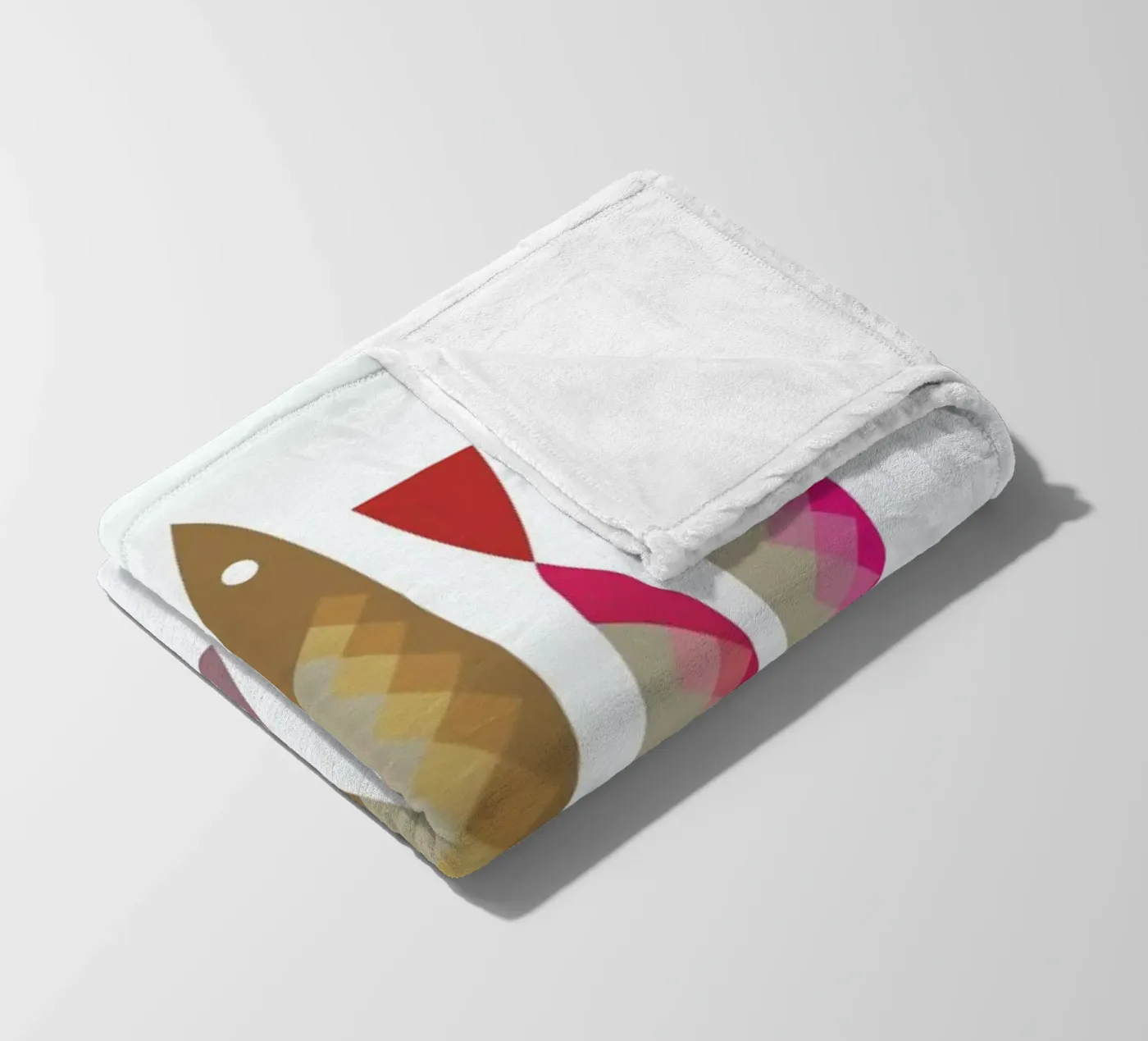 Fish 2 fleecedeken van Visual Philosophy