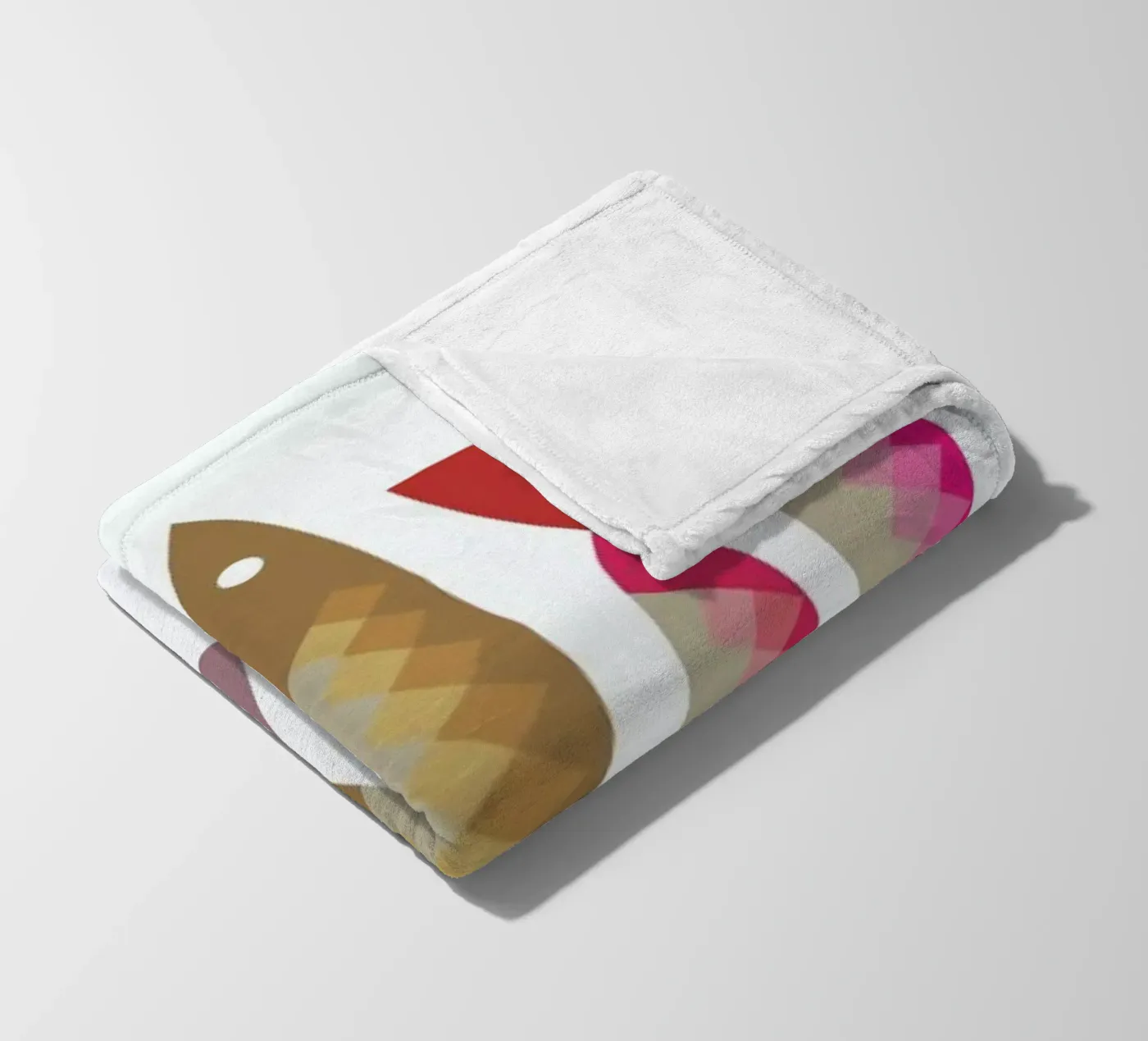 Fish 2 fleecedeken van Visual Philosophy