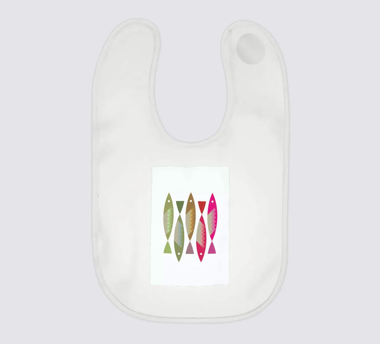 Fish 2 Babylätzchen von Visual Philosophy