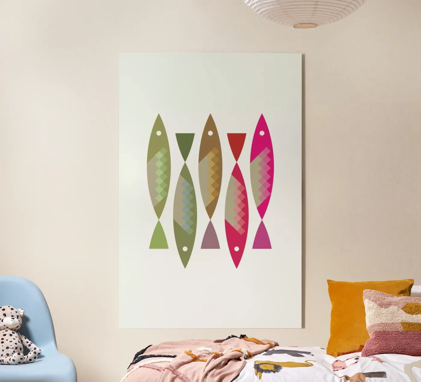 Fish 2 plexiglas de Visual Philosophy