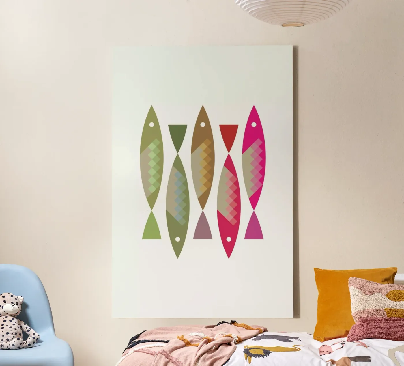 Fish 2 tela da Visual Philosophy