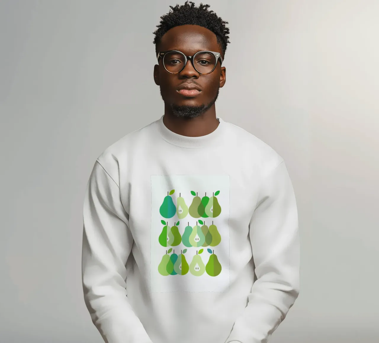 Scandi Pears 1 felpa da Visual Philosophy