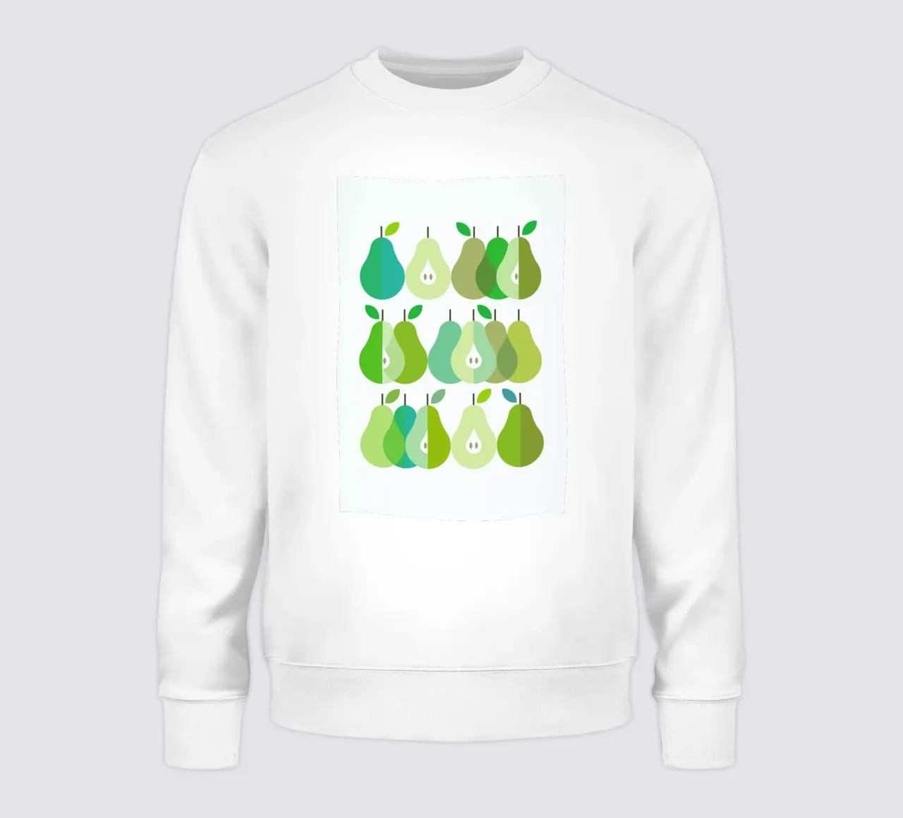Scandi Pears 1 Sweatshirt von Visual Philosophy