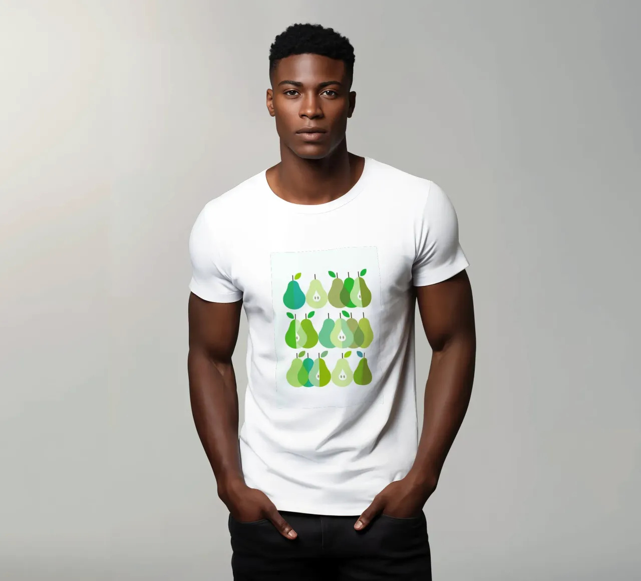 Scandi Pears 1 t-shirt da Visual Philosophy