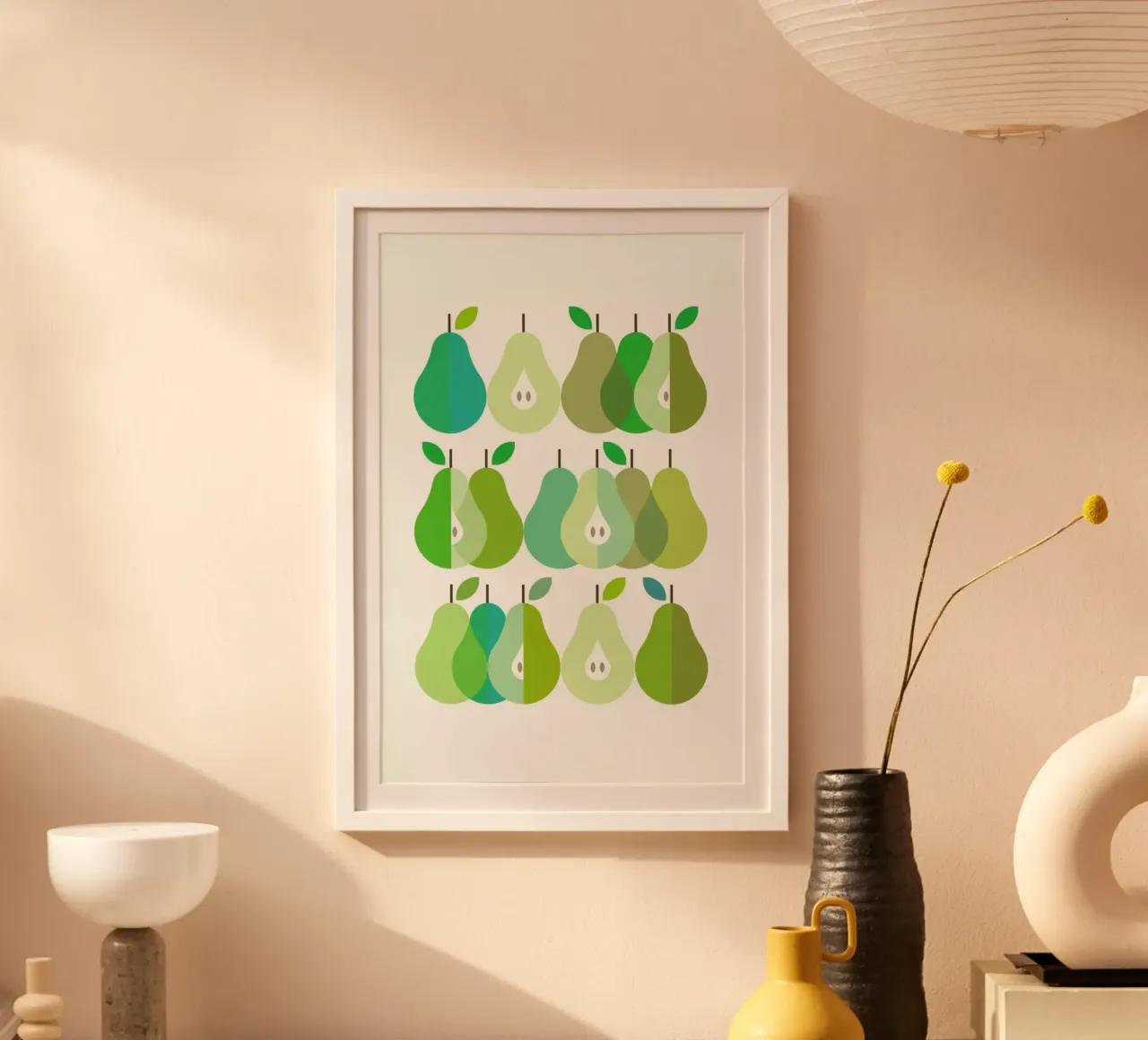 Scandi Pears 1 carta hahnemühle da Visual Philosophy