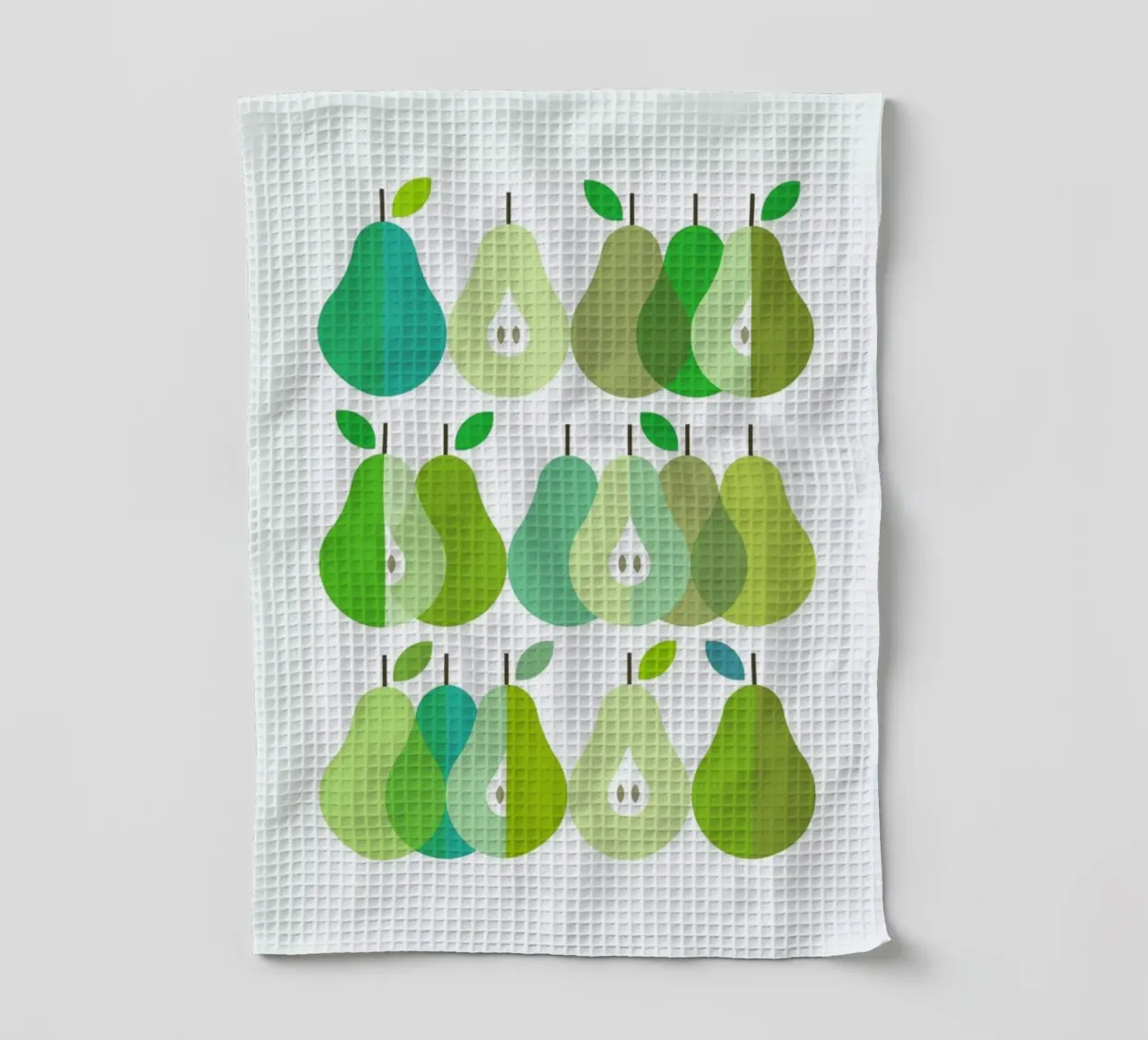 Scandi Pears 1 canovaccio da cucina da Visual Philosophy