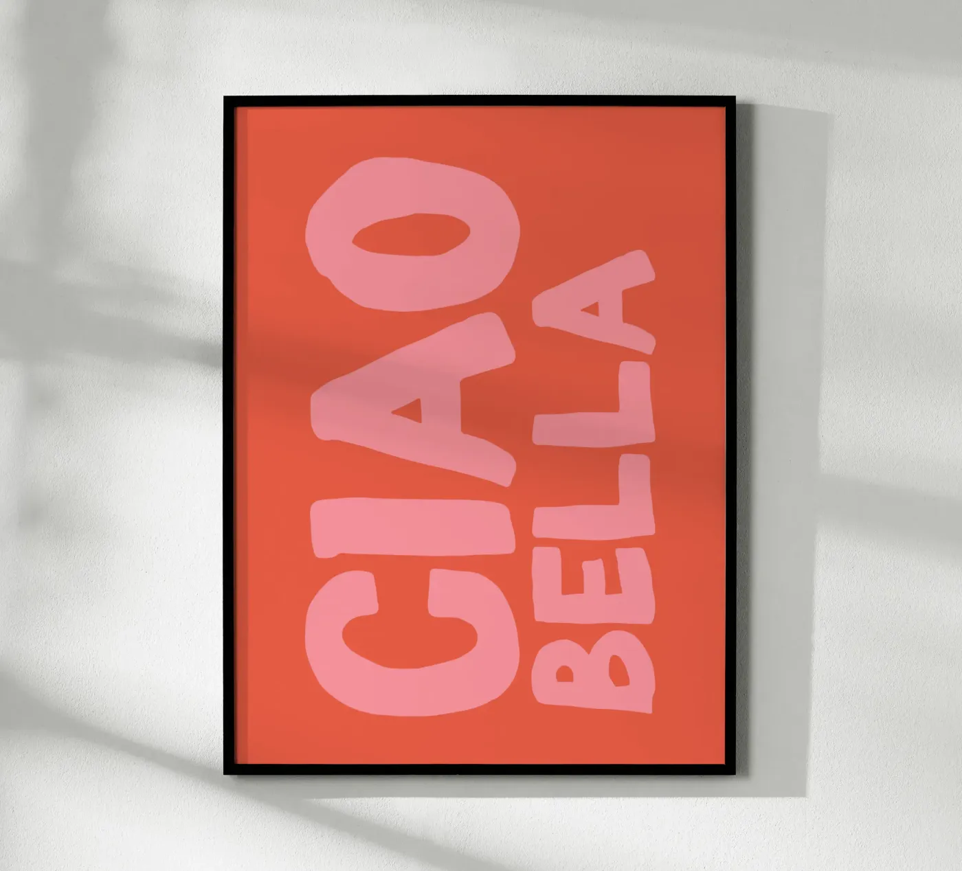 Ciao bella poster da we line studio - art