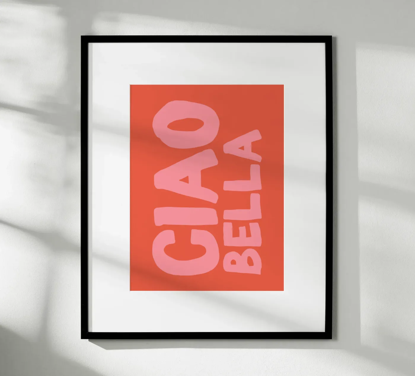 Ciao bella poster da we line studio - art