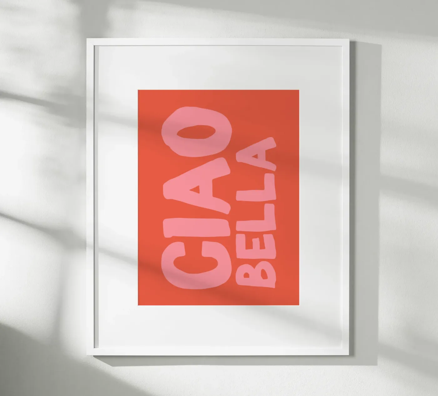 Ciao bella poster da we line studio - art
