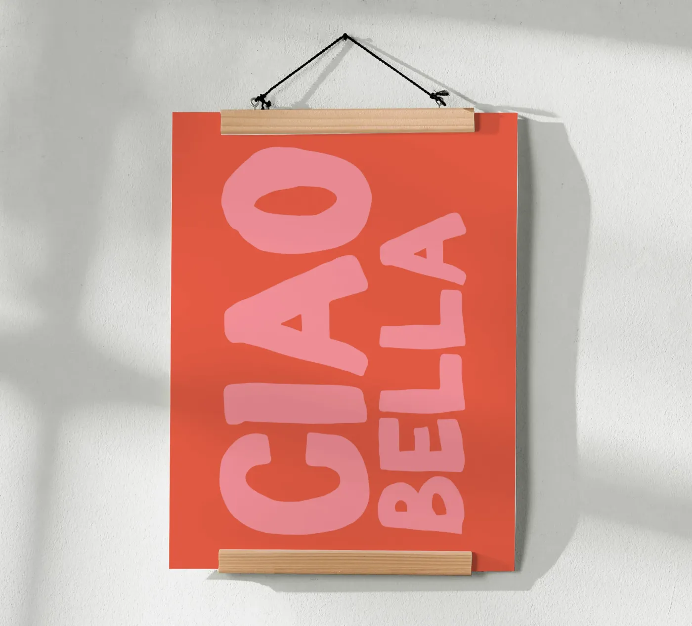 Ciao bella poster da we line studio - art