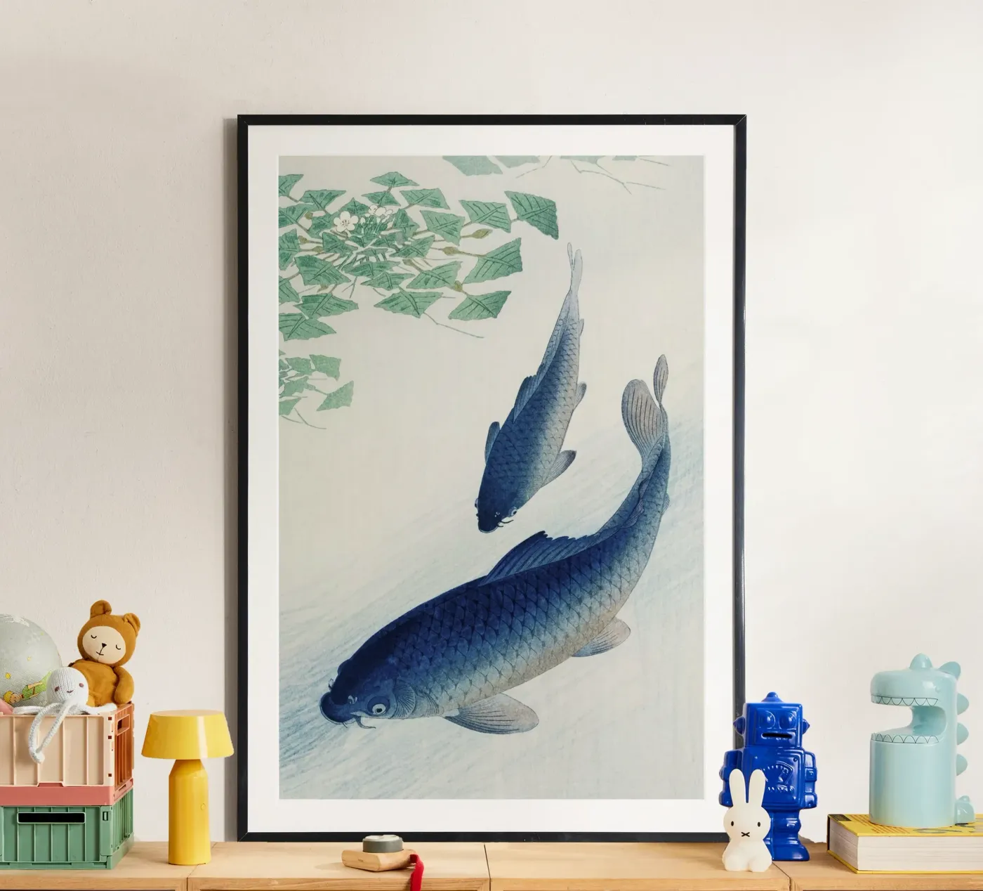 Karpfen oder Koi Poster von ukiyoeposters