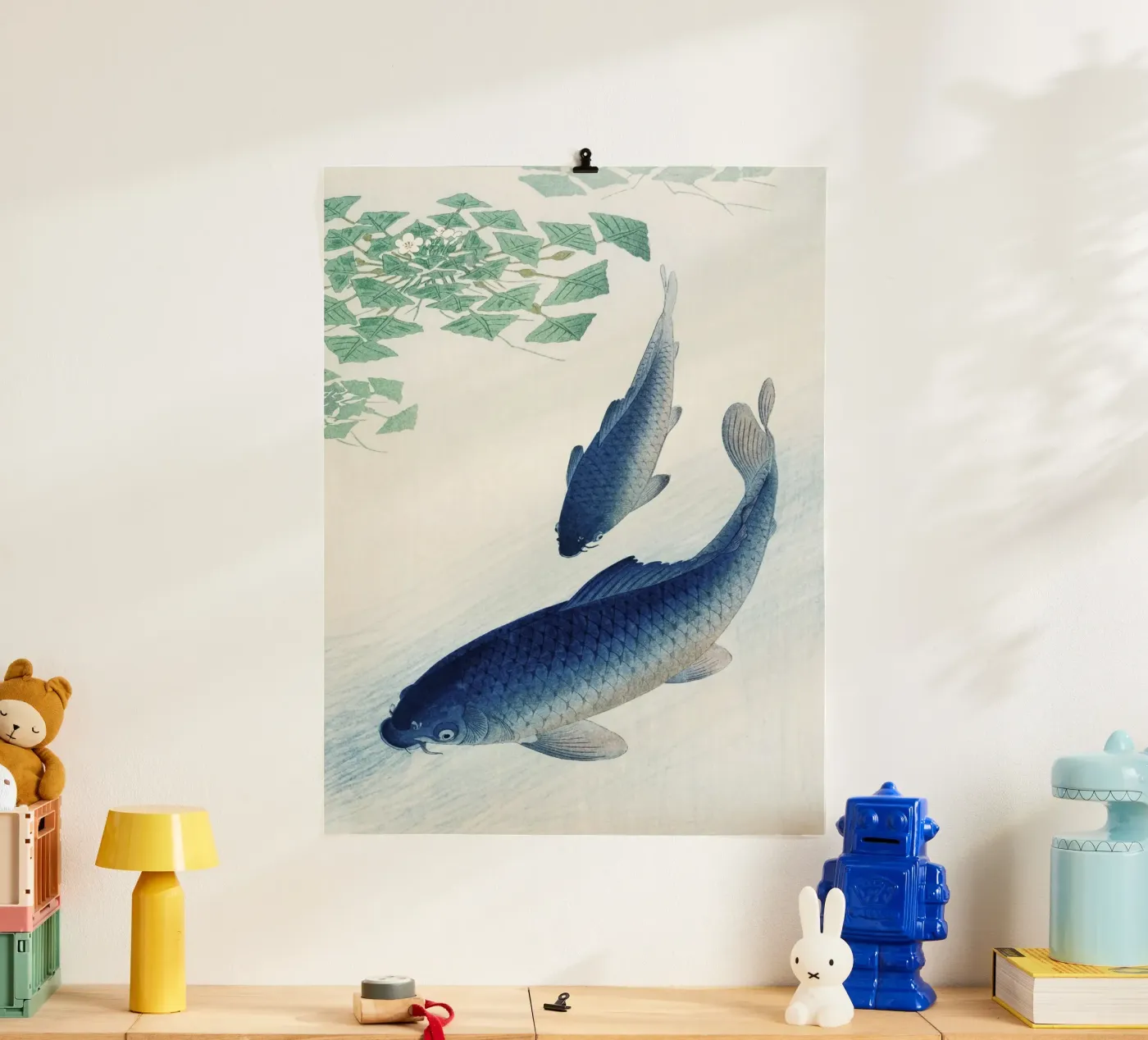 Karpfen oder Koi Poster von ukiyoeposters