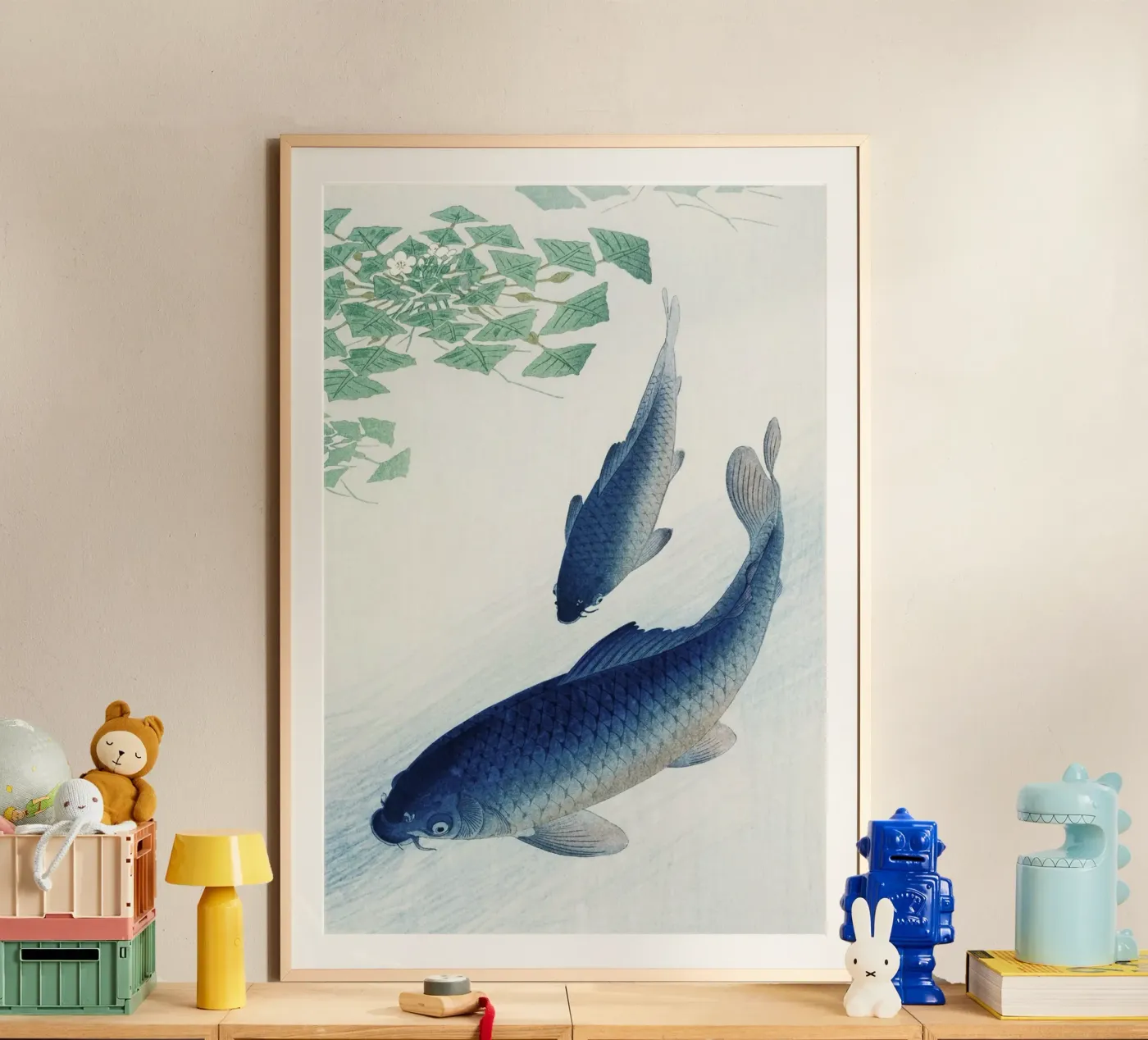 Karpfen oder Koi Poster von ukiyoeposters