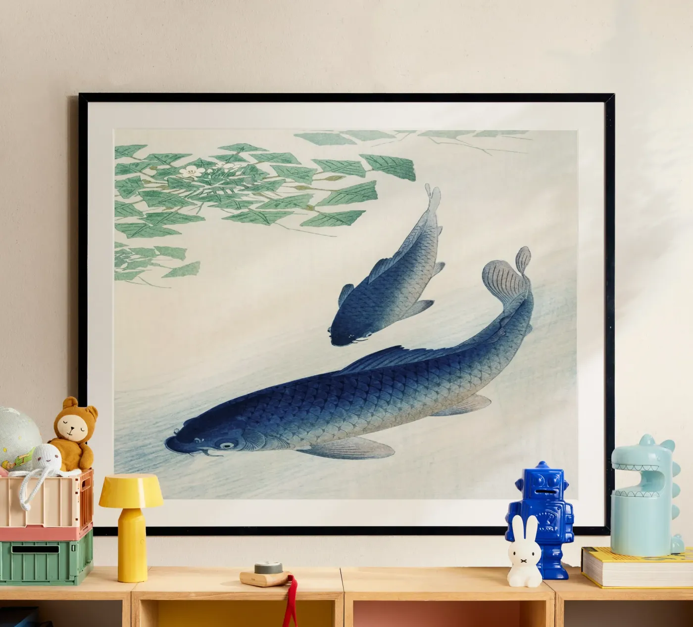 Karpfen oder Koi Poster von ukiyoeposters