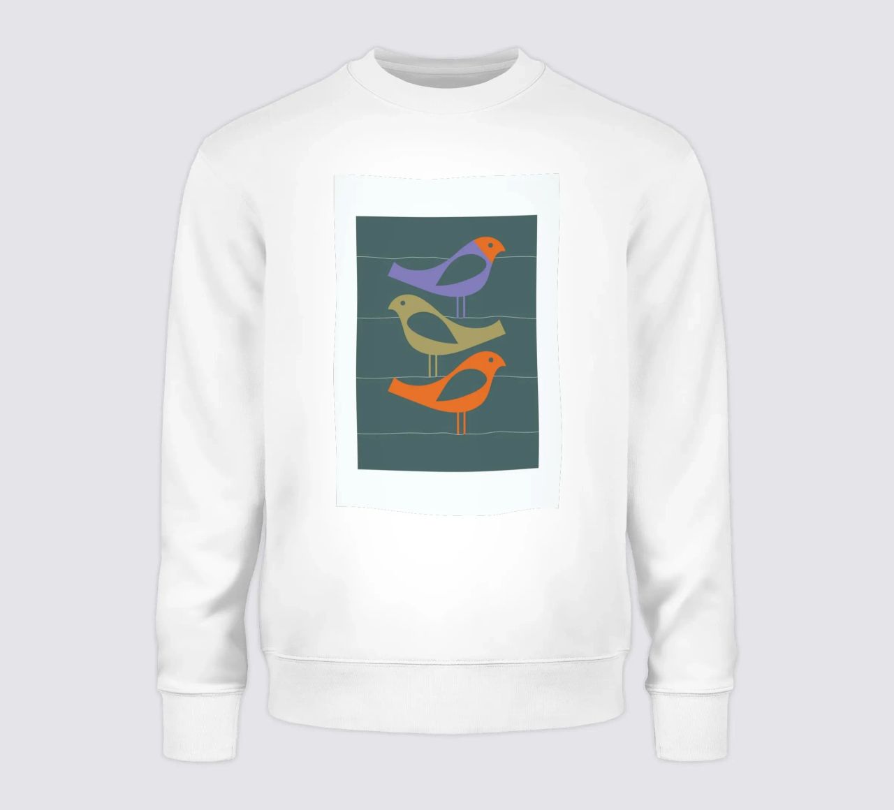 Three Scandi Birds 2 felpa da Visual Philosophy