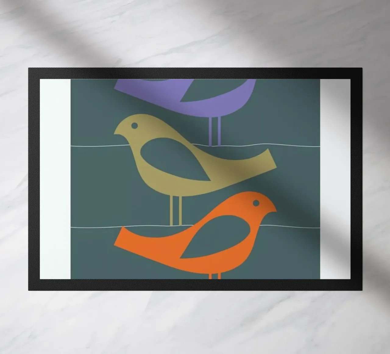 Three Scandi Birds 2 zerbino da Visual Philosophy