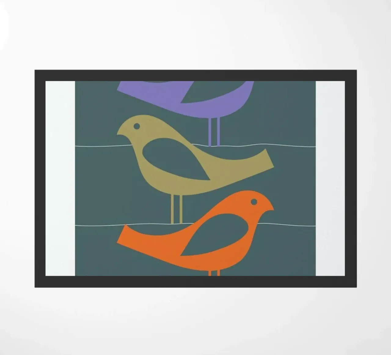 Three Scandi Birds 2 zerbino da Visual Philosophy