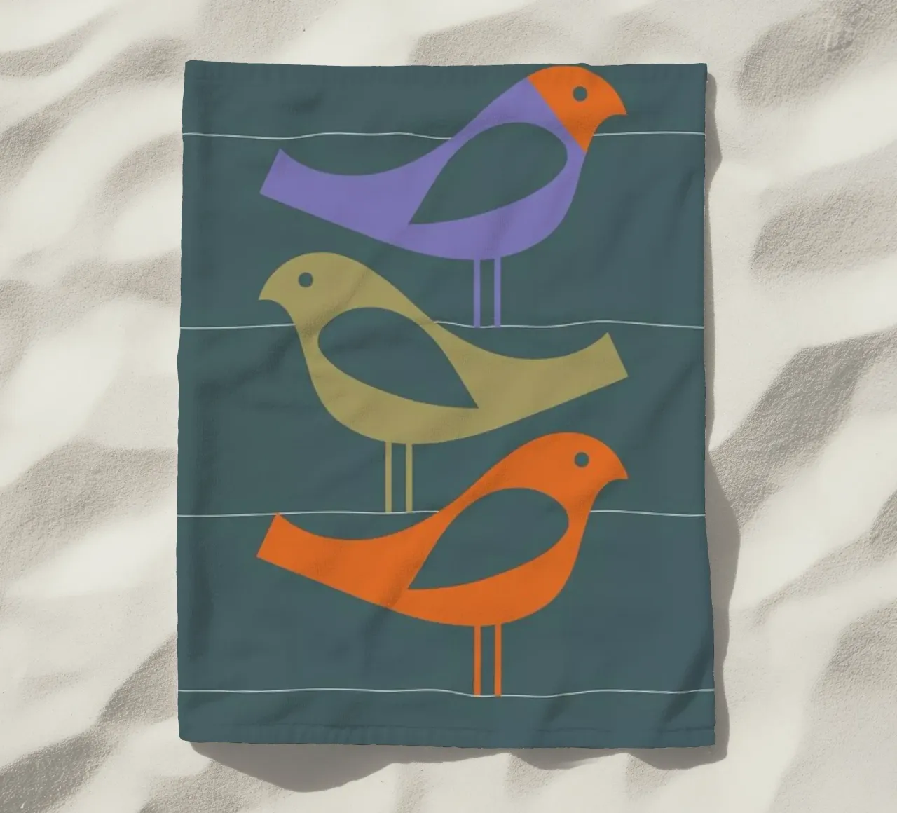 Three Scandi Birds 2 telo mare da Visual Philosophy