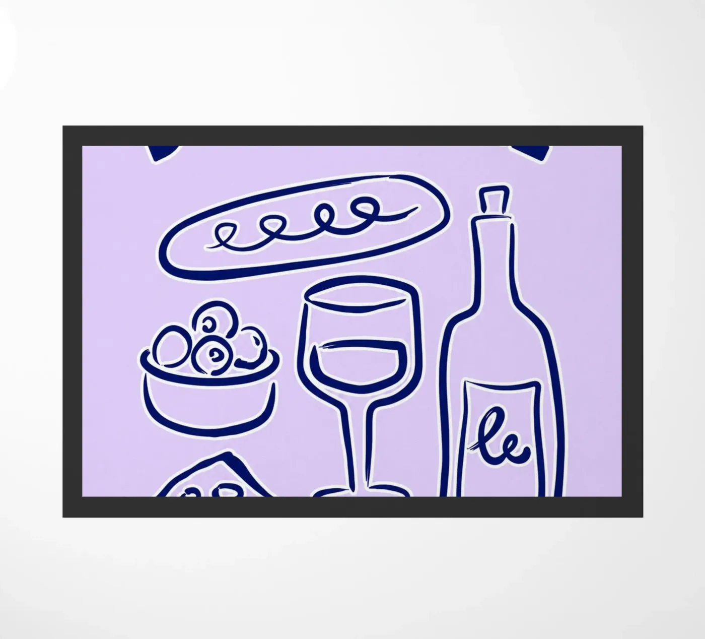 Bon appétit doormat by citralake