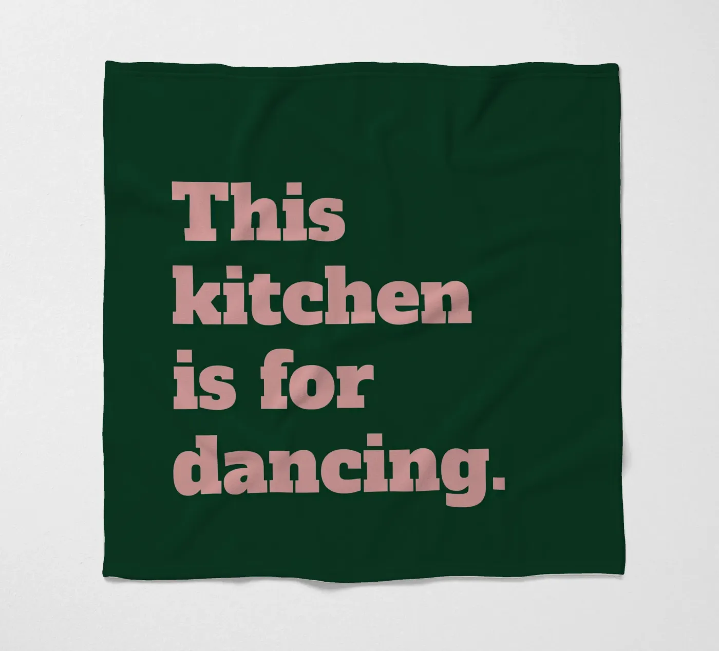 this kitchen is for dancing. Fleecedecke von Pillips Studio