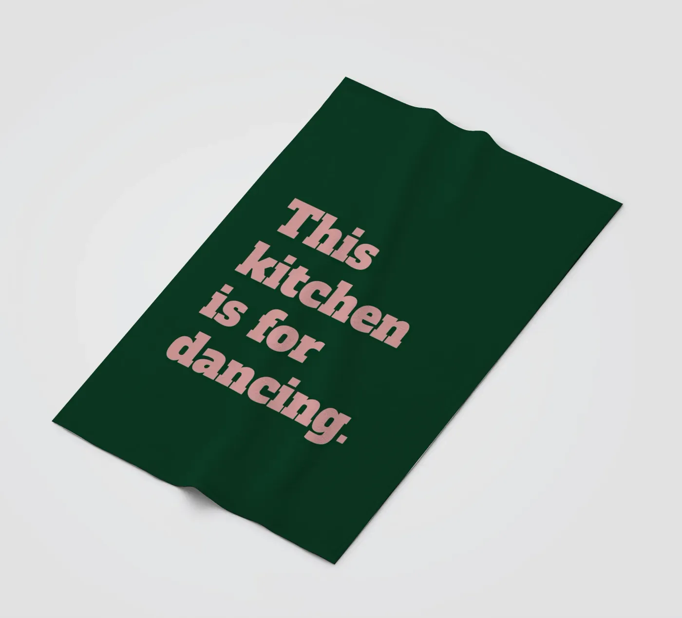 this kitchen is for dancing. Fleecedecke von Pillips Studio
