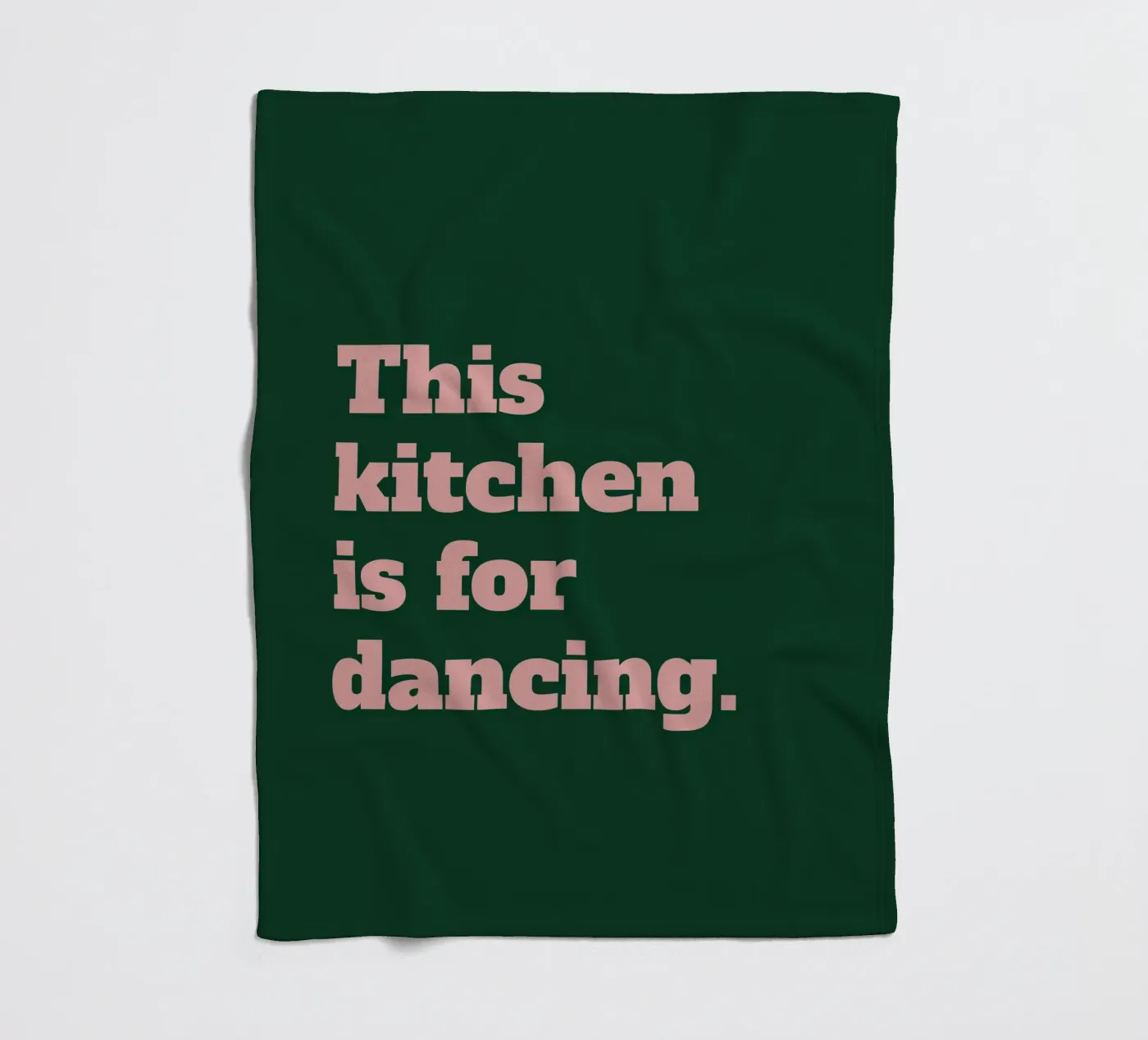 this kitchen is for dancing. Fleecedecke von Pillips Studio