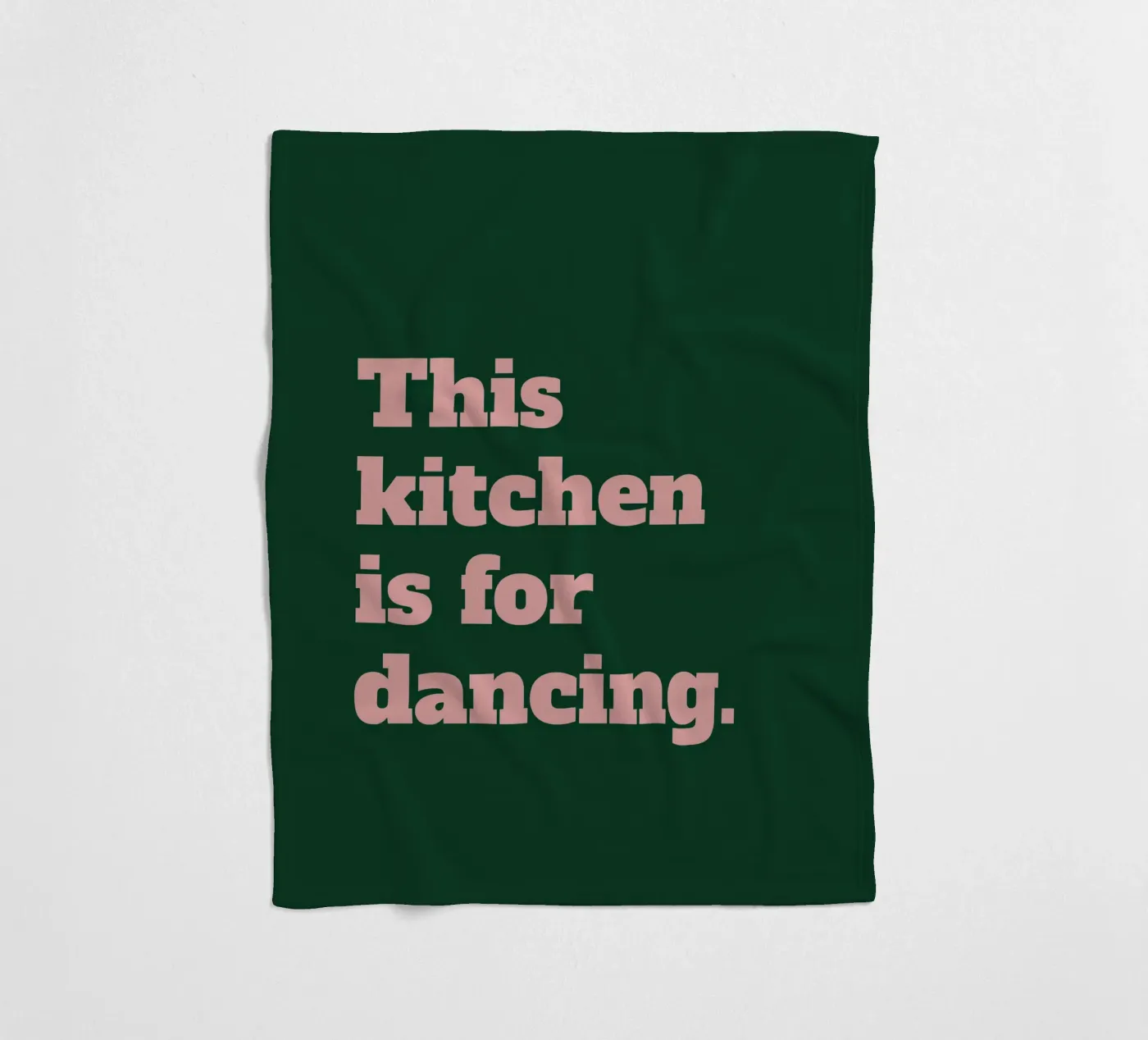 this kitchen is for dancing. Fleecedecke von Pillips Studio