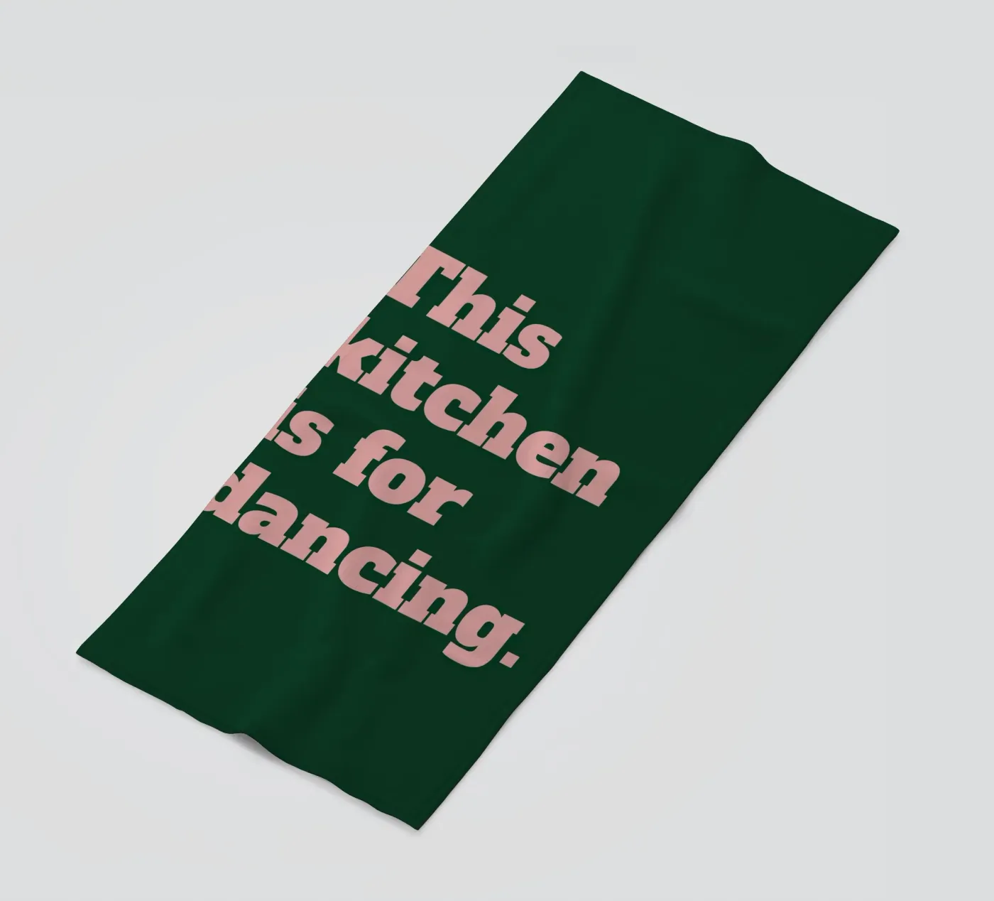 this kitchen is for dancing. telo mare da Pillips Studio